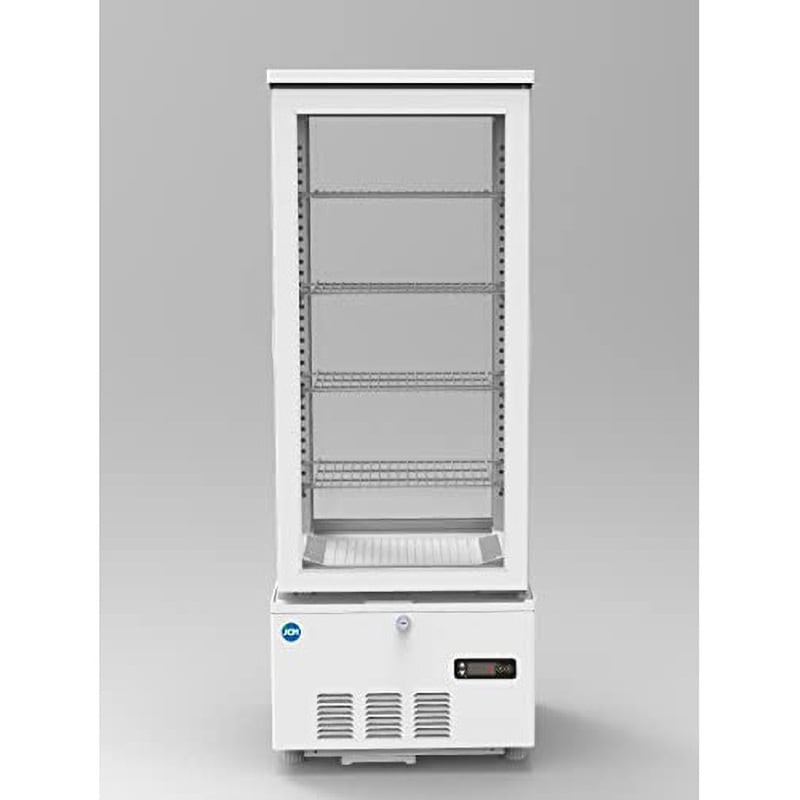 JCMS-103W 業務用 4面ガラス冷蔵ショーケース(両面扉) ジェー