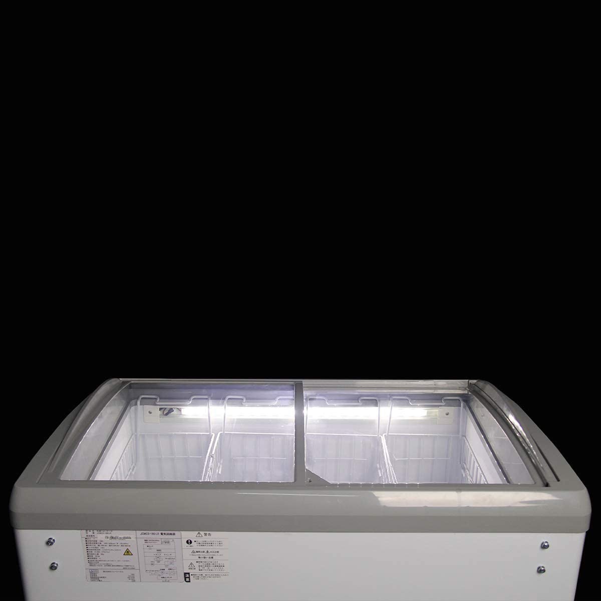 JCMCS-180L 業務用 冷凍ショーケース(ラウンド扉)(LED仕様) ジェー 