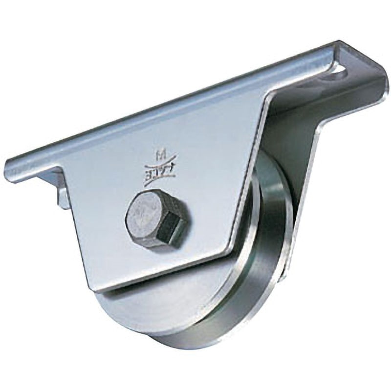 JCS-1105 440Cベアリング入ステンレス重量戸車 ST枠 ヨコヅナ V溝型  1個 JCS-1105