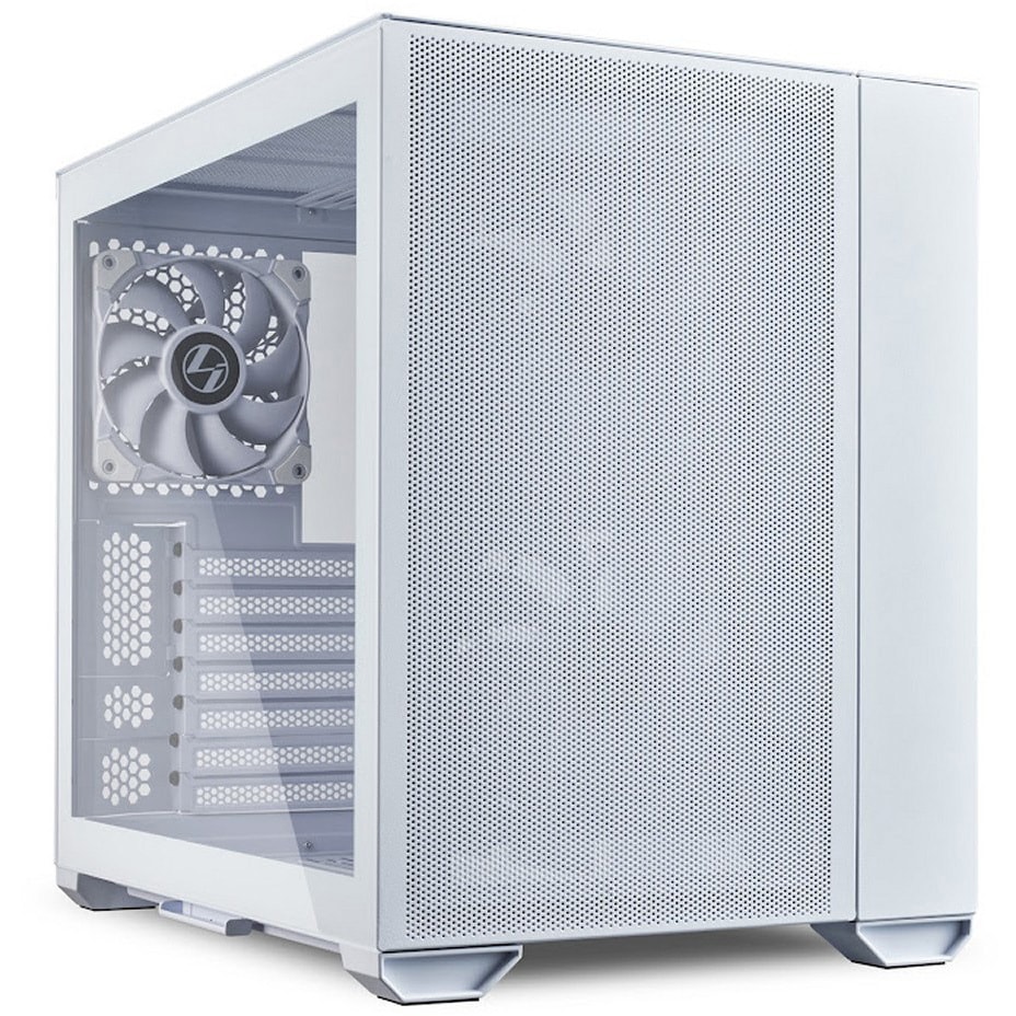 O11 AIR MINI WHITE ミドルタワーPCケース 【E-ATX/ATX/Micro ATX/Mini-ITX】 1個 LIAN LI  【通販モノタロウ】