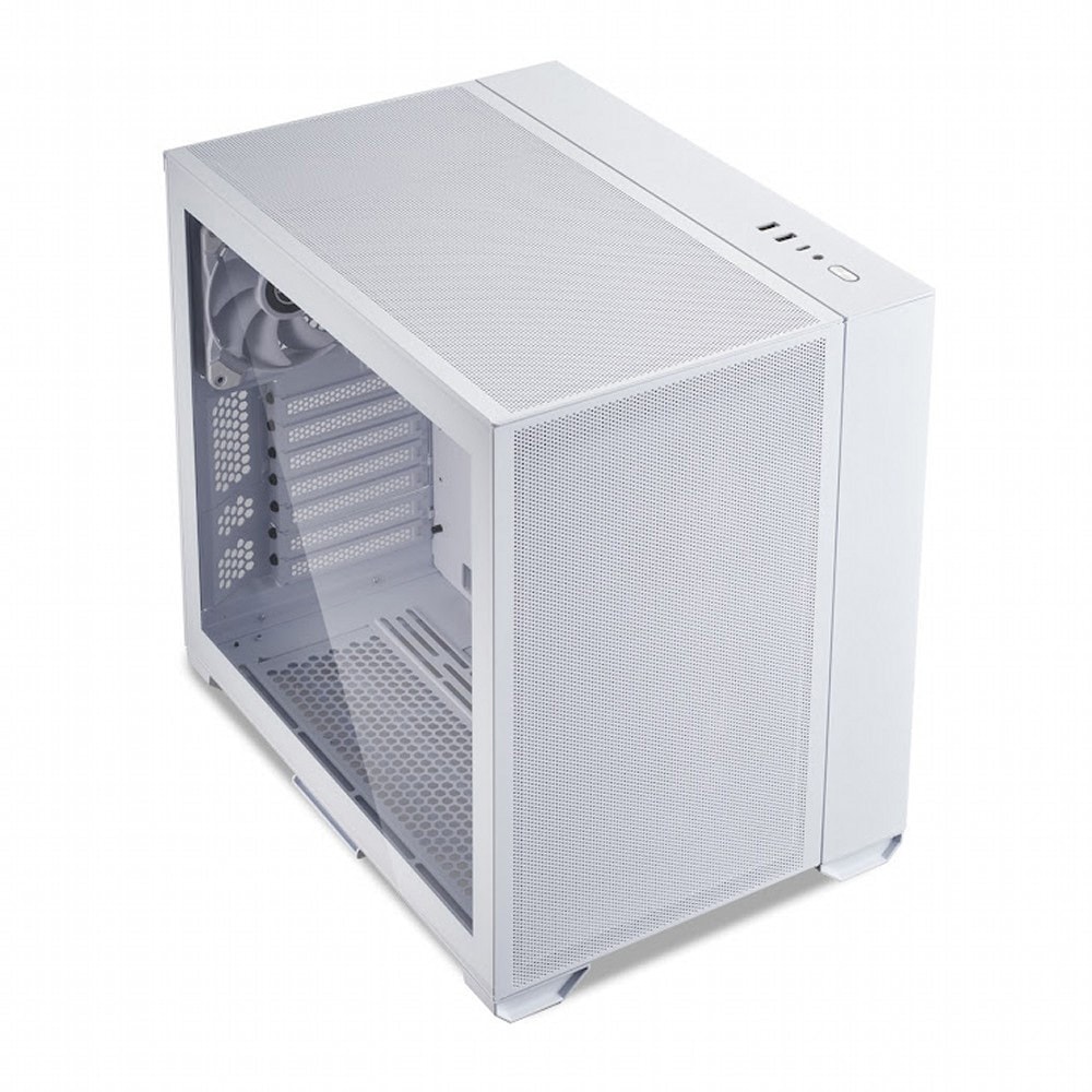 O11 AIR MINI WHITE ミドルタワーPCケース 【E-ATX/ATX/Micro ATX/Mini-ITX】 1個 LIAN LI  【通販モノタロウ】