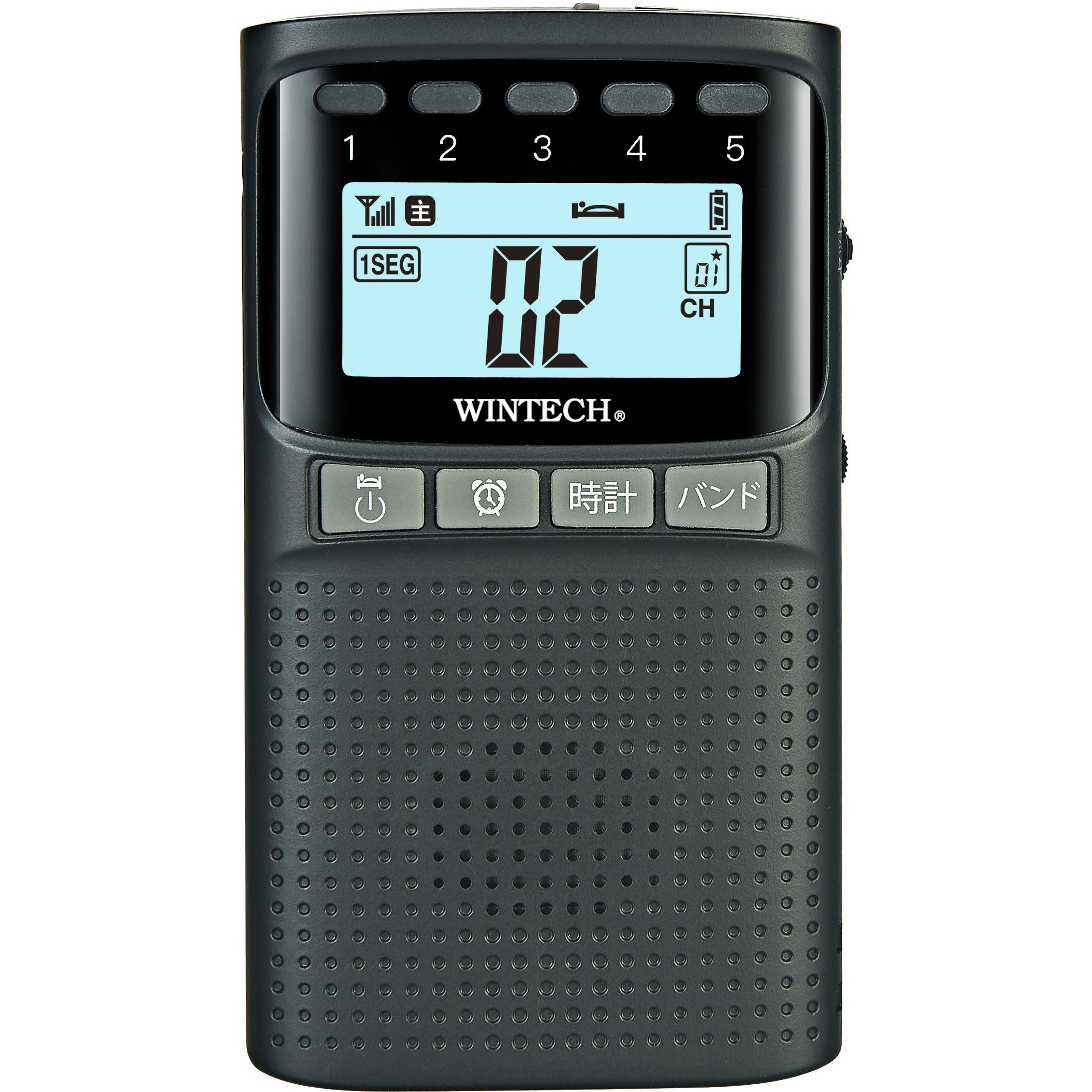 EMR-701TV SEG/AM/FMデジタルラジオ 1台 WINTECH(ウィンテック/廣華物産) 【通販モノタロウ】