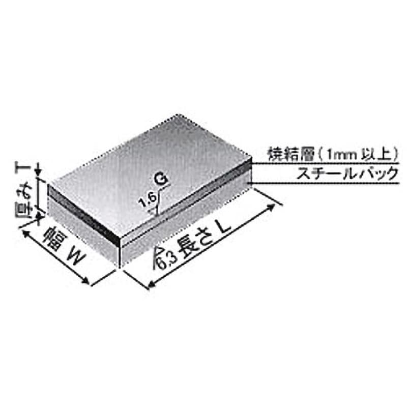 オイレス CWI-15025030 ウェアプレート - 1