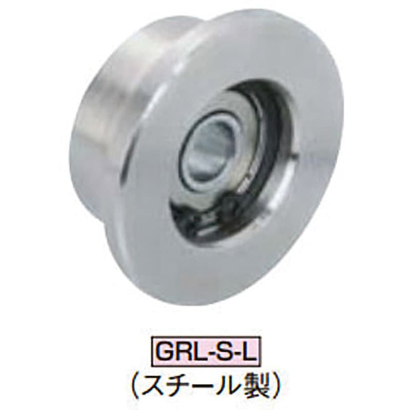 GRL50S-L ガイドローラー(車輪) イマオコーポレーション 中荷重 止め輪
