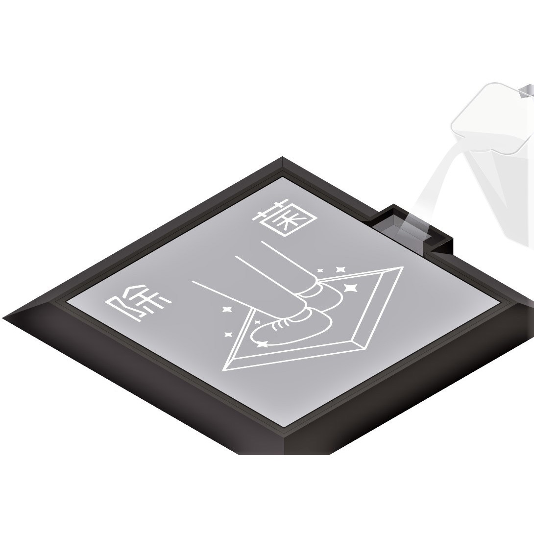 Killer Stamp くつ裏の除菌スタンプ台「キラースタンプ」 ミクロ 厚さ