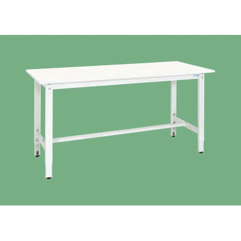 軽量高さ調整作業台 TKK8/200kg/抗菌・抗ウイルスリューム天板/H800〜1000 TKK8-187VFG