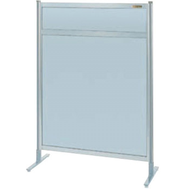 NAA-34FT パーティション(固定式・単体・オールアルミ) サカエ アジャスター付き 質量9kg 高さ1300mm  NAA-34FT