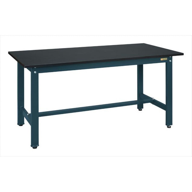 軽量作業台 ダークグレー(KK/350kg/サカエリューム天板/H740/固定式