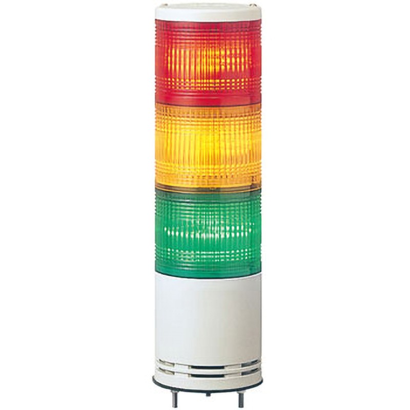 XVC 1B3K 積層式表示灯 XVC1シリーズ Φ100 積層式LED表示灯 アロー(シュナイダーエレクトリック) 3段 音色:ブザー無し 赤/黄/緑配列   XVC 1B3K