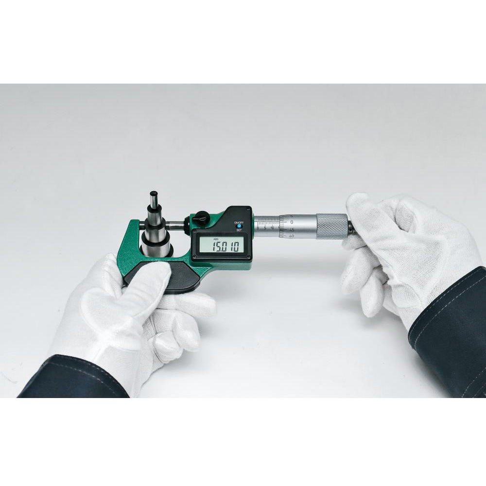 新潟精機 QEM133-25 デジタル外側マイクロメーター【野田愛宕店