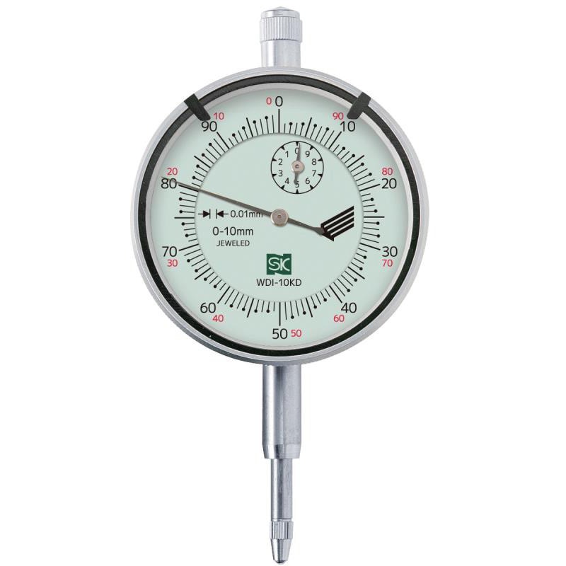 WDI-10KD 快段目盛ダイヤルゲージ 1個 SK(新潟精機) 【通販モノタロウ】