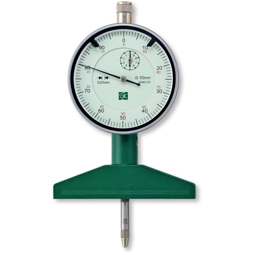DD-205 ダイヤルデプスゲージ 1個 SK(新潟精機) 【通販モノタロウ】