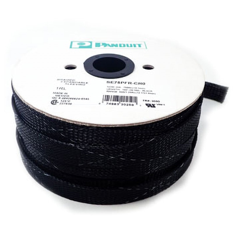 Panduit SE75P-CR0 　ネットチューブ SE75PFR-CR0 ネットチューブ 標準タイプ PANDUIT(パンドウイット