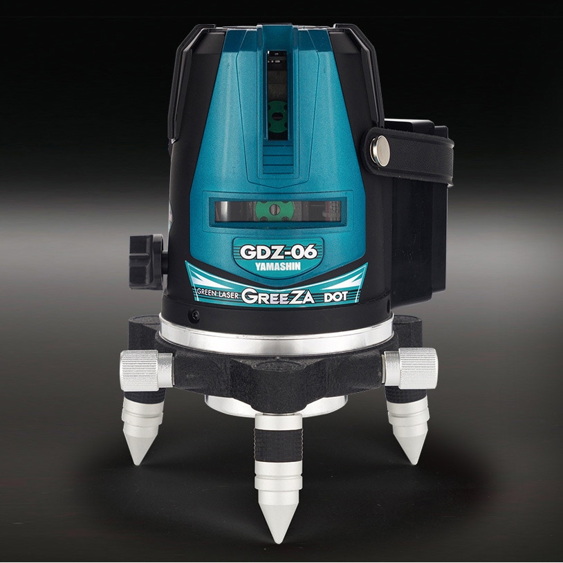 GDZ-06 DOT-T(三脚付) グリーンレーザー墨出し器ドット照射 1セット Y