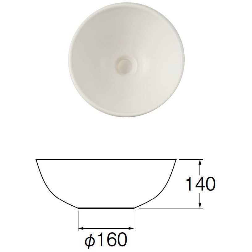 HW1052-W 洗面器 SANEI(旧:三栄水栓製作所) 穴径40mm外径400mm  HW1052-W