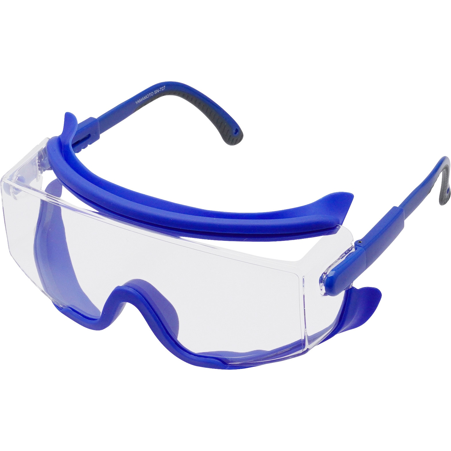 SN-727 保護めがね1眼型オーバーグラスタイプ SN-727 山本光学 クリア