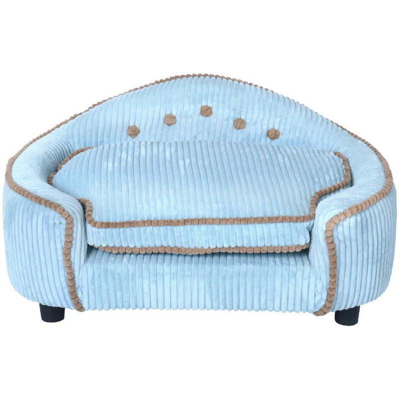 マロン ソファ・ベット BL PETTO 関家具(PETTO/ペット) ブルー色 幅665mm奥行460mm高さ355mm