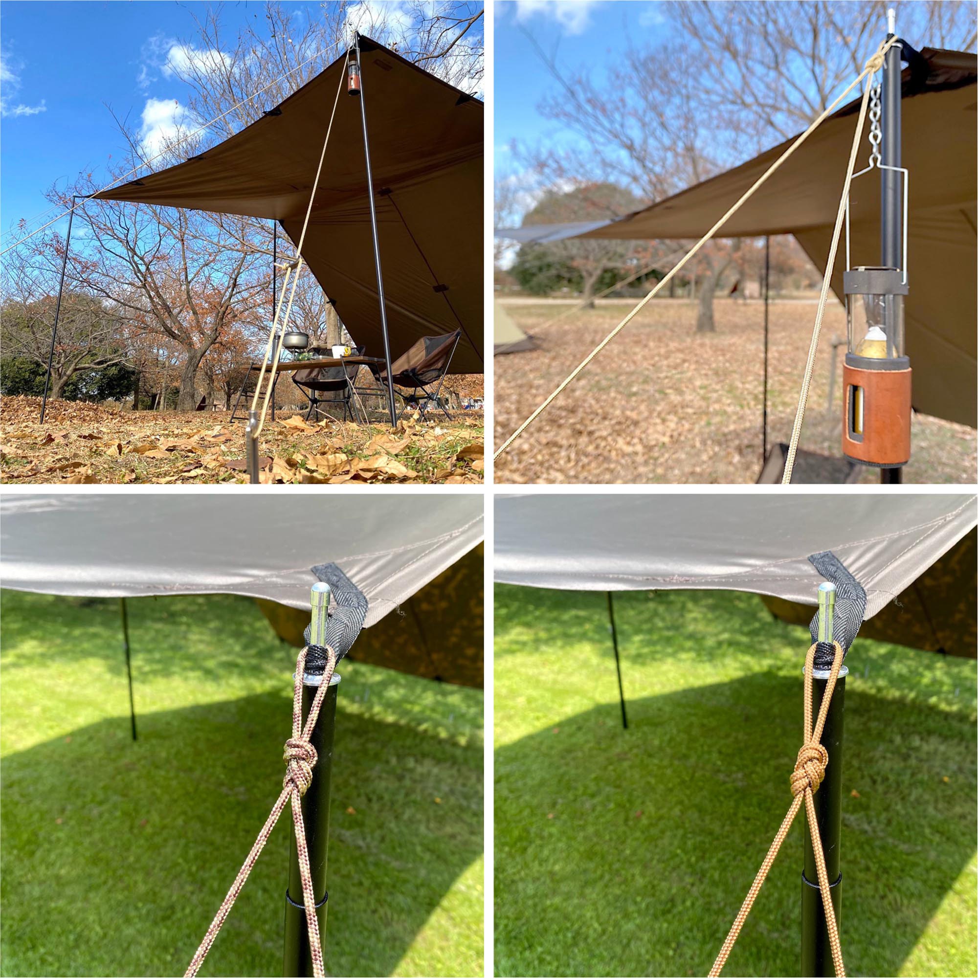 ☆入手困難☆ Viaggio +　Re:tarp 幕本体+ガイロープ UUU-0161 ガイロープ 1巻(50m) 三友 【通販モノタロウ】