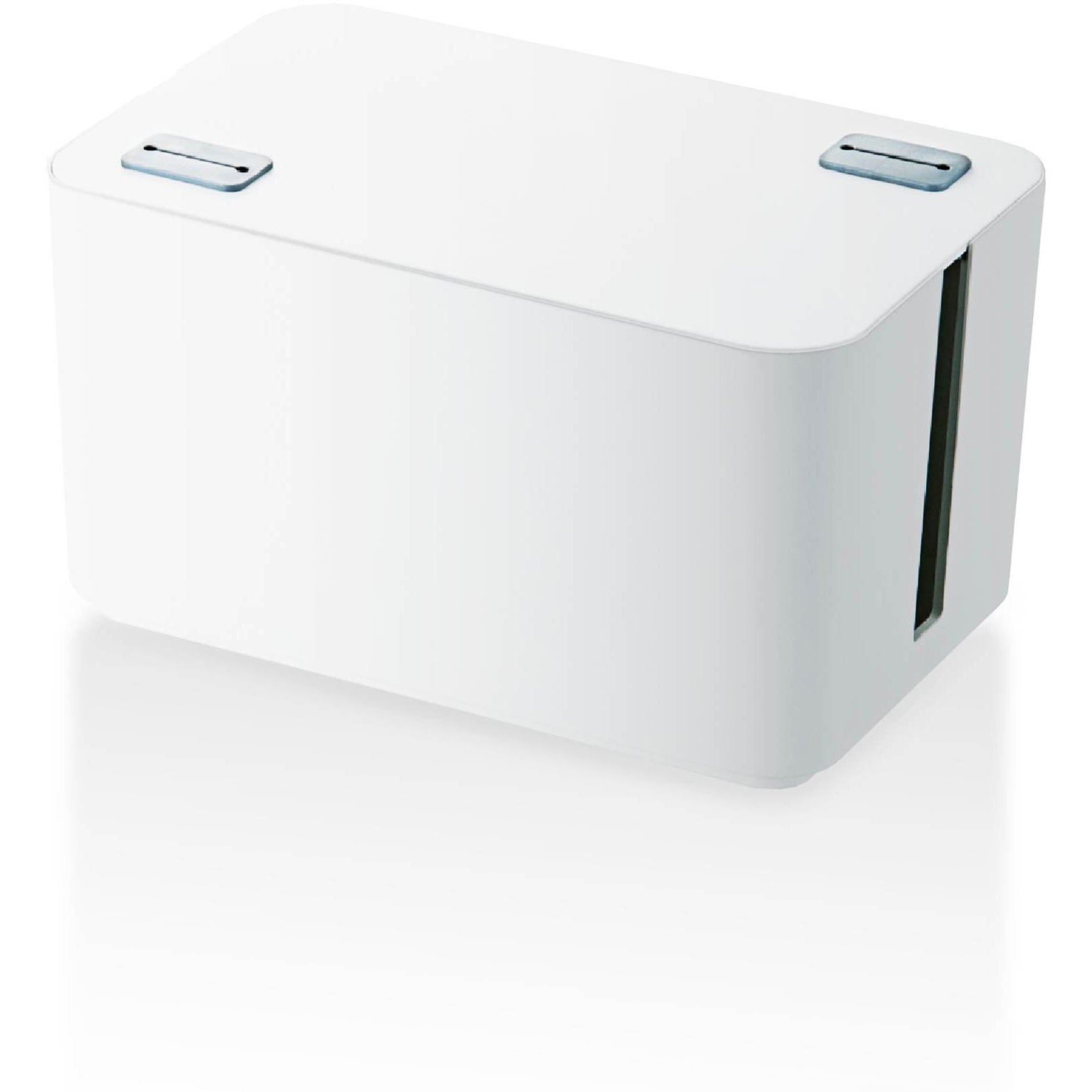 EKC-BOX002WH ケーブルボックス コードボックス タップ 4個口 幅250mm