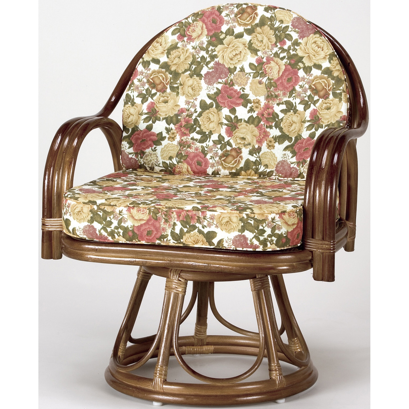 02374 天然籐回転チェア 1脚 ファミリー・ライフ 【通販モノタロウ】