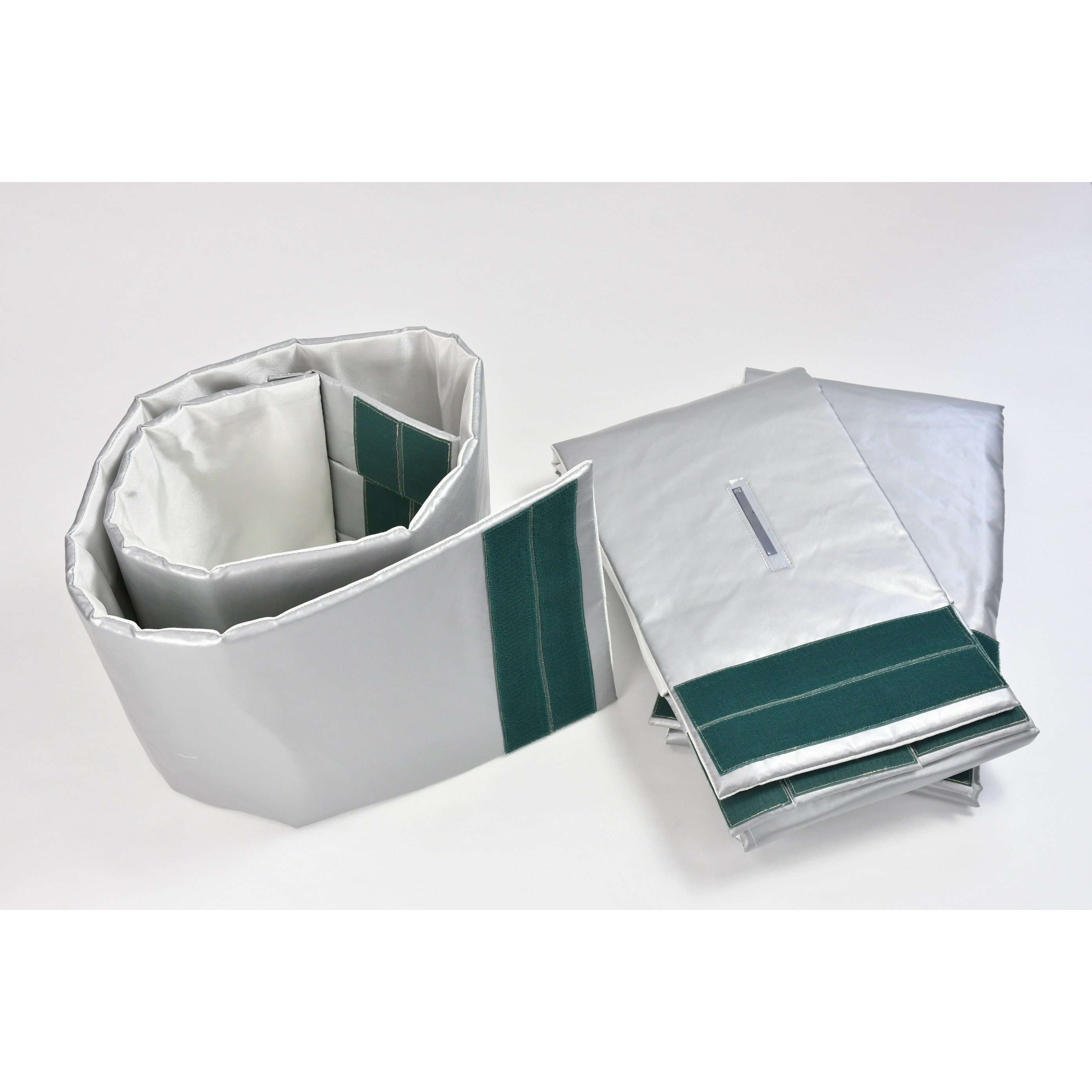 K-JDAN 断熱ジャケット(Φ567)(ドラム缶用) スリーハイ 1セット(3枚) K-JDAN