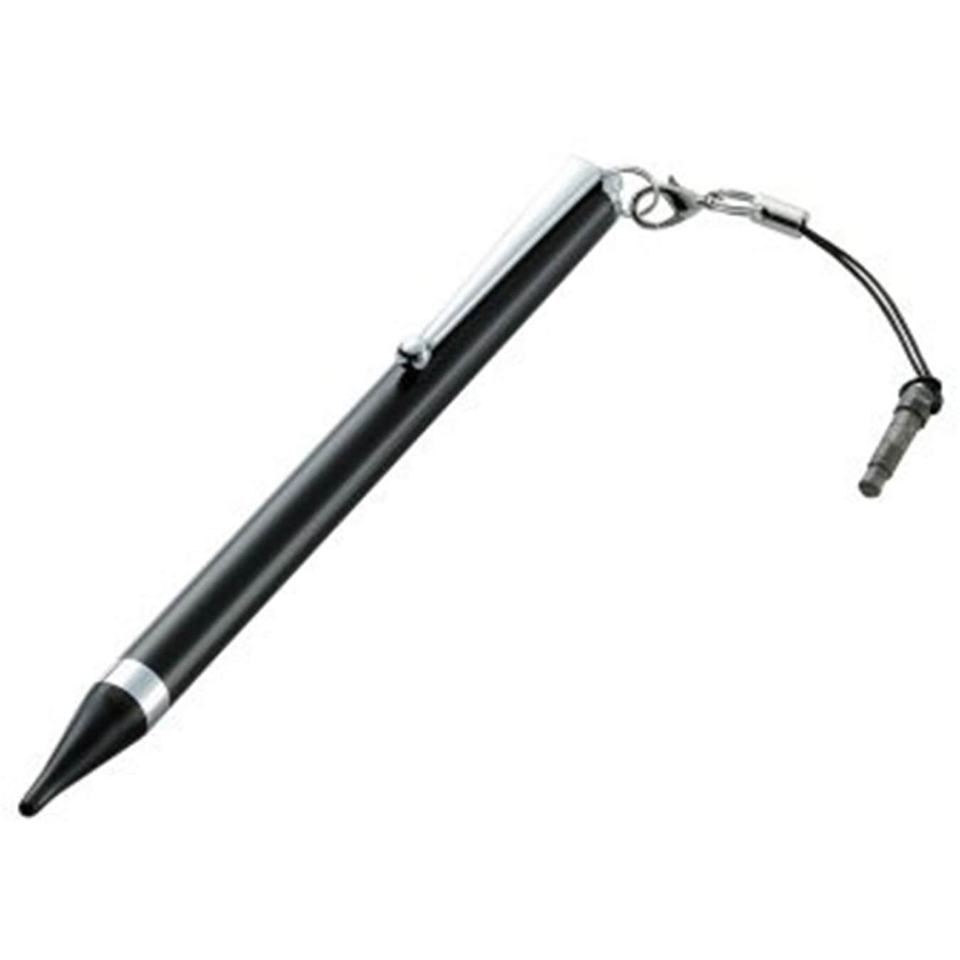 P-TPLFBK 極細タッチペンロング エレコム ブラック色 ペン先径2.5mm P