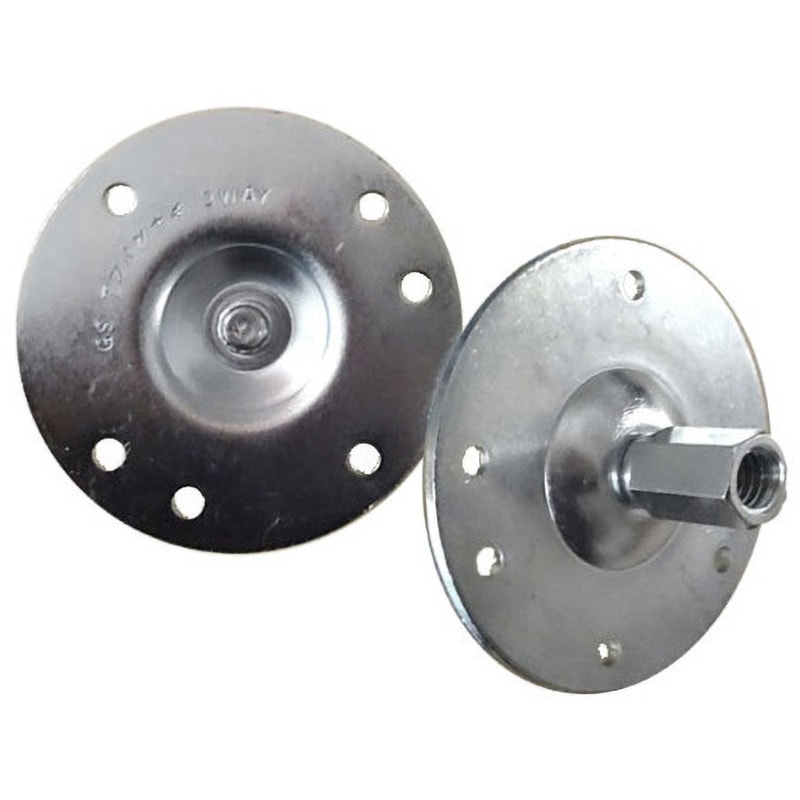 ALCパネル用6．3×90 2本セット ATA-90-2 GSアシバツナギ3WAY(仮設足場接続金具) イイファス ALCパネル用  1箱(80セット)