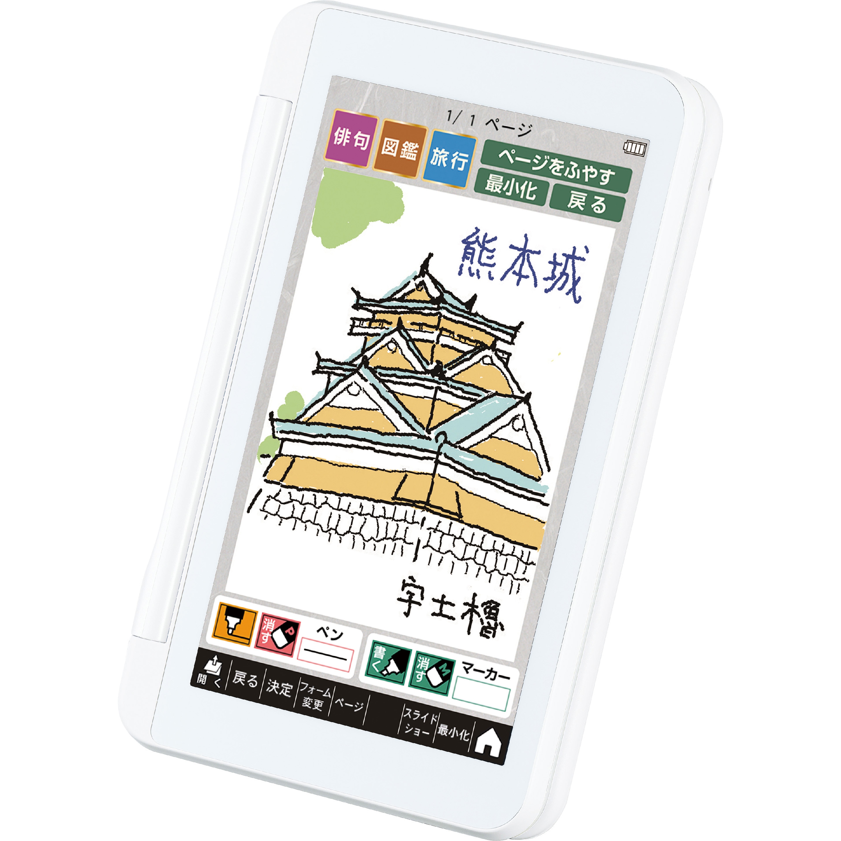 PW-A2-W カラー電子辞書Brain《生活・教養》 1台 シャープ