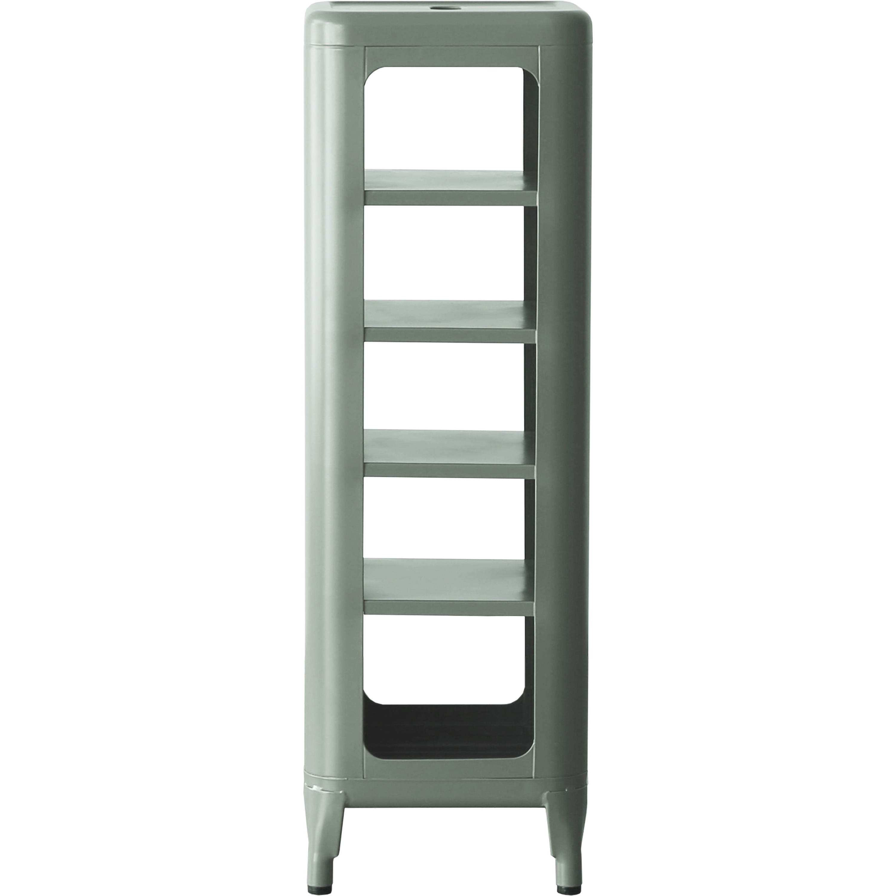 カンカン5step グリーンティ色 収納家具 関家具(nora/ノラ) 段数5 グリーンティ色