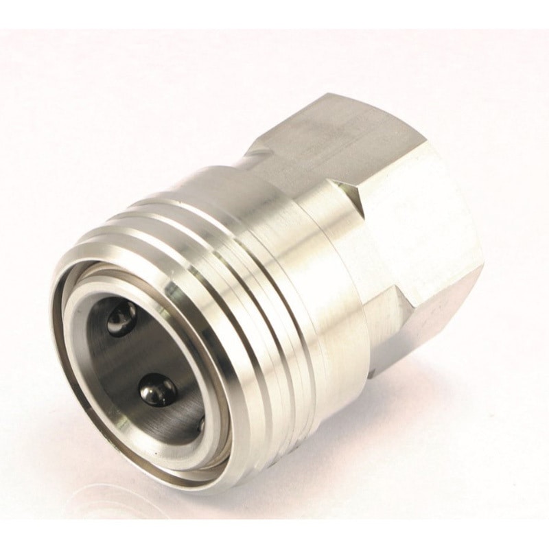 NM-SF74 SUS304製 ノーバルブタイプ ソケット アソー 最高使用圧力7.4MPa Rc1/2   NM-SF74