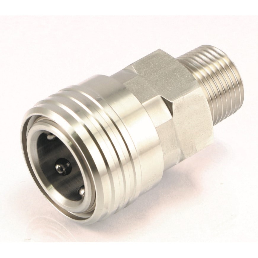 NM-SM76 SUS304製 ノーバルブタイプ ソケット アソー 最高使用圧力4.4MPa R3/4   NM-SM76