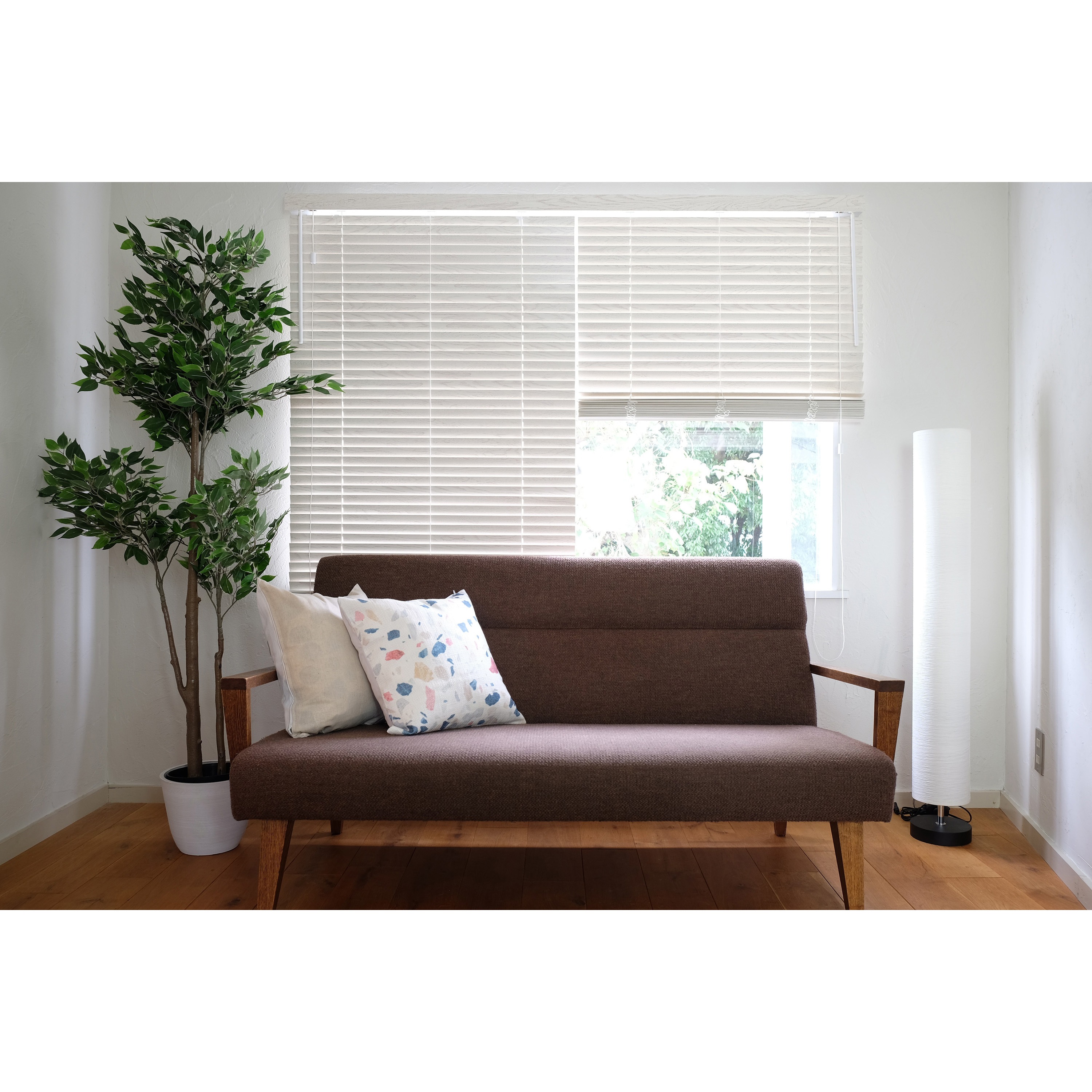 オーダー】コード セパレート木製ブラインド フレッド35 TOSO 幅1010