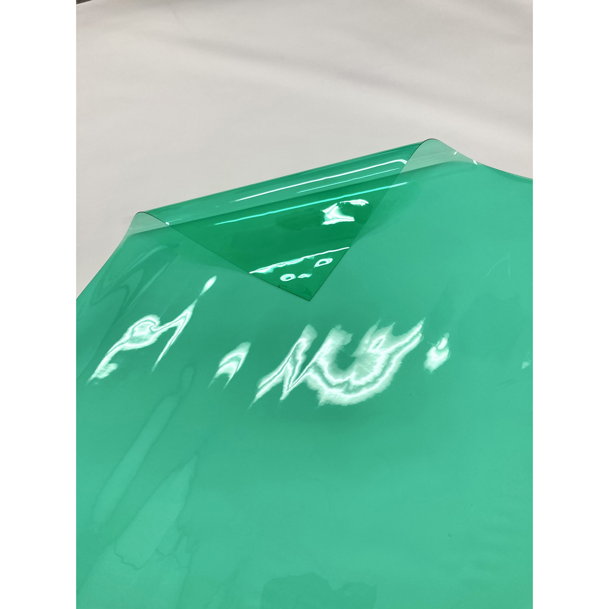 3004 カラーフィルム オカモト ビニールカーテン グリーン色 幅915mm 1