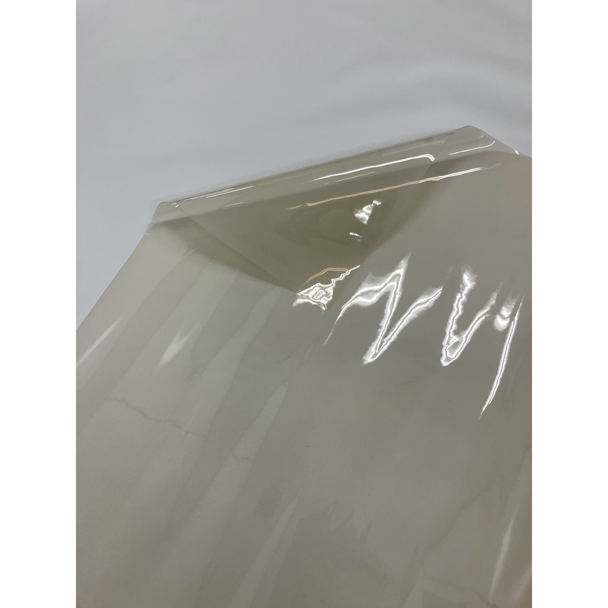 3007 カラーフィルム オカモト ビニールカーテン 乳白色 幅915mm 1本(50m)