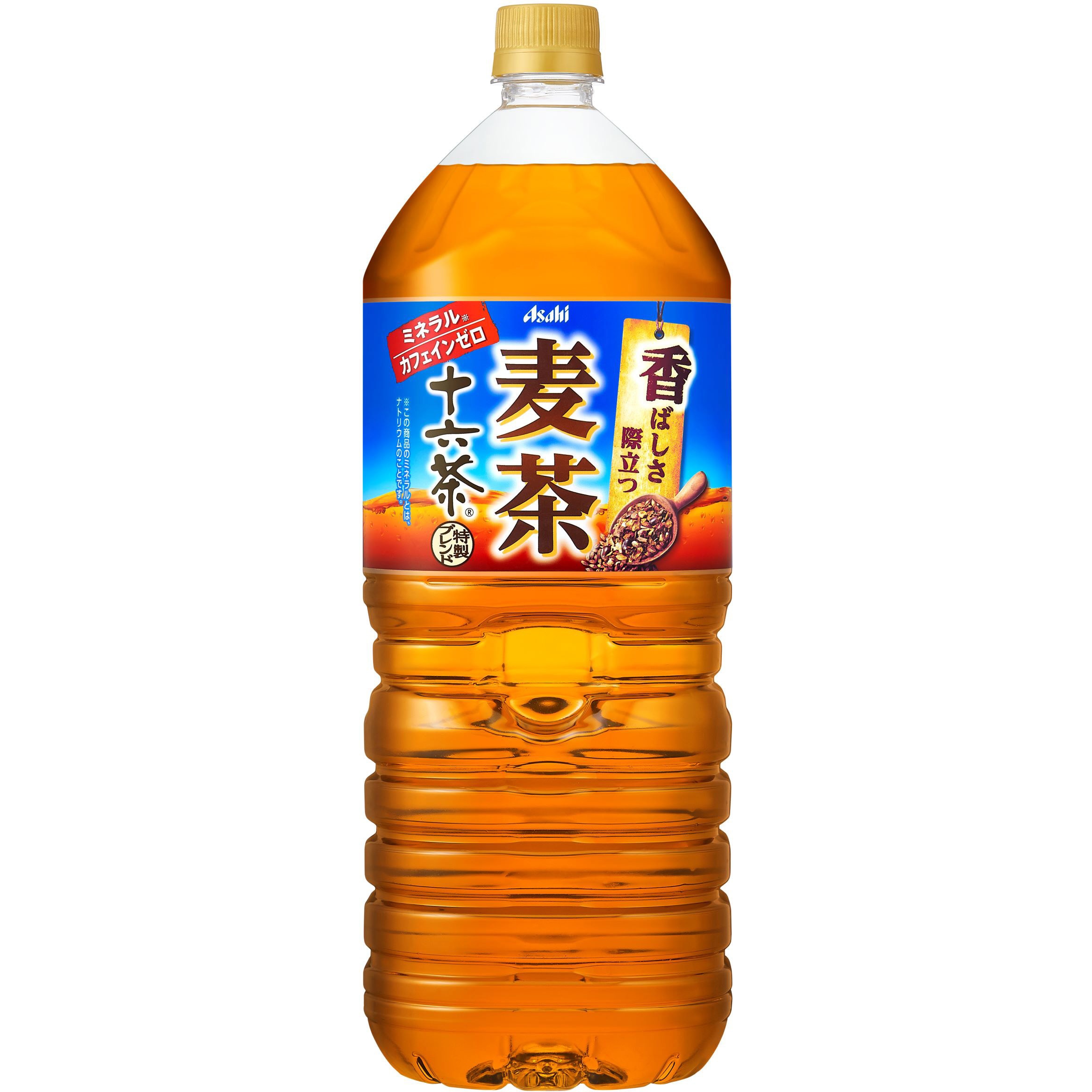 十六茶麦茶 1ケース(2L×6本) アサヒ飲料 【通販モノタロウ】