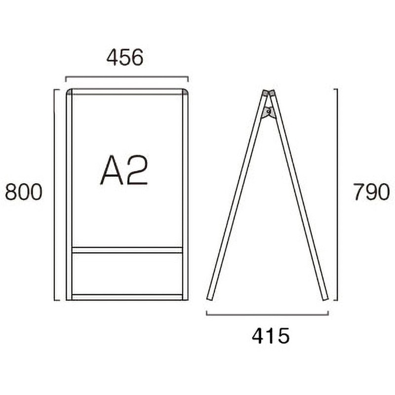 常磐精工 株 TOKISEI バリウススタンド看板 ホワイトボードタイプ B2両面 VASKWBB2R 期間限定 ポイント10倍 常磐精工（TOKISEI） バリウススタンド看板 ホワイトボード Ａ２両面