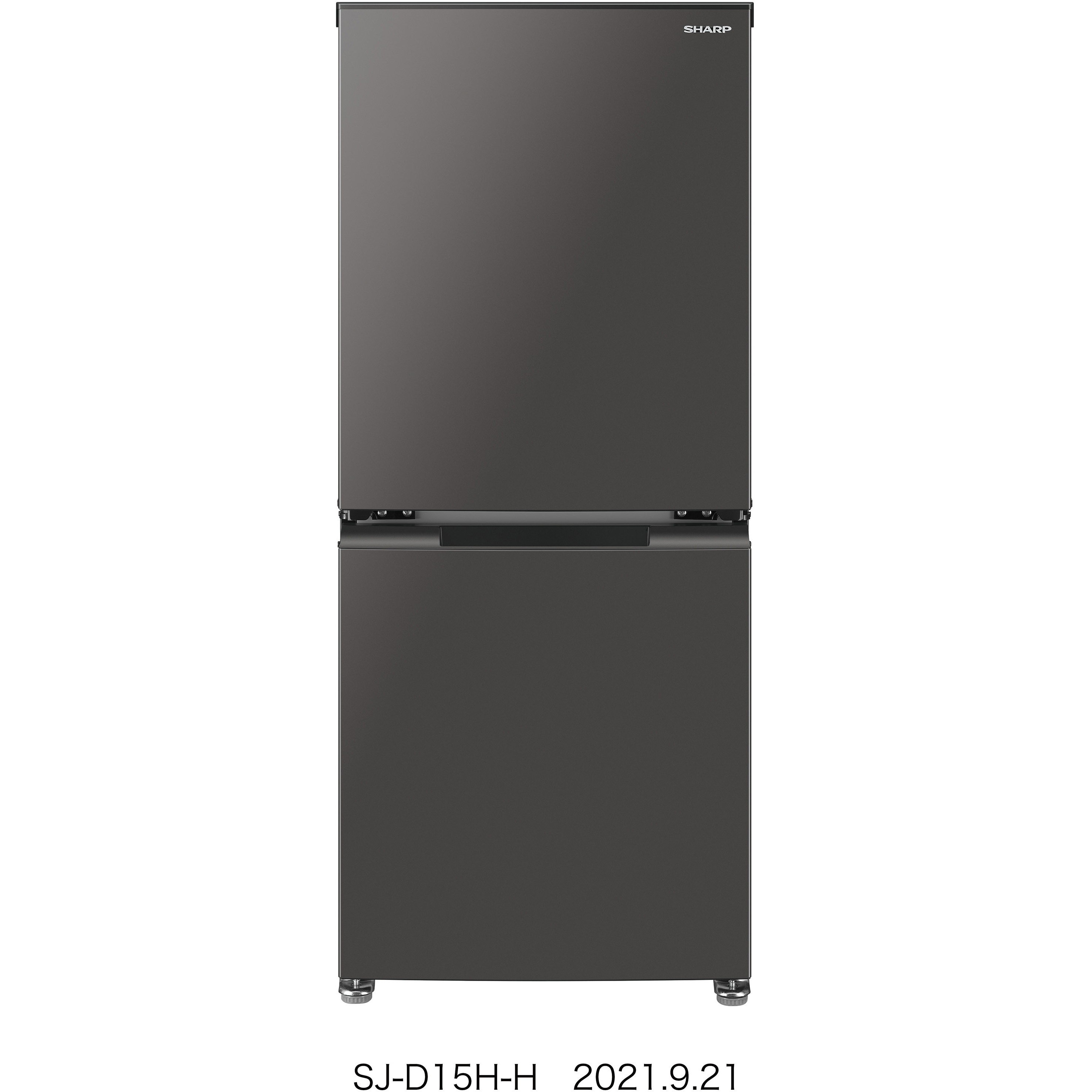設置送料無料　シャープ ノンフロン冷凍冷蔵庫 SJ-D15H-W超激安冷蔵庫