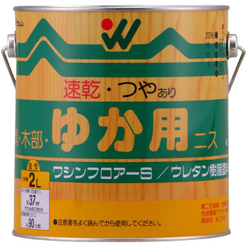 フロアーS 和信ペイント 木床用 屋内用 つやあり色  1缶(2L)