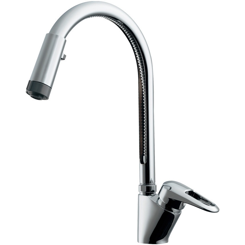 117-120K シングルレバー混合栓(シャワーつき) カクダイ 寒冷地仕様(逆止なし) 取付穴径35～38mm  117-120K 27,986円