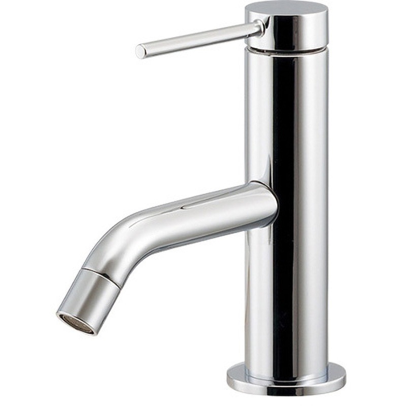 183-290 シングルレバー混合栓 カクダイ クローム色 一般地・寒冷地