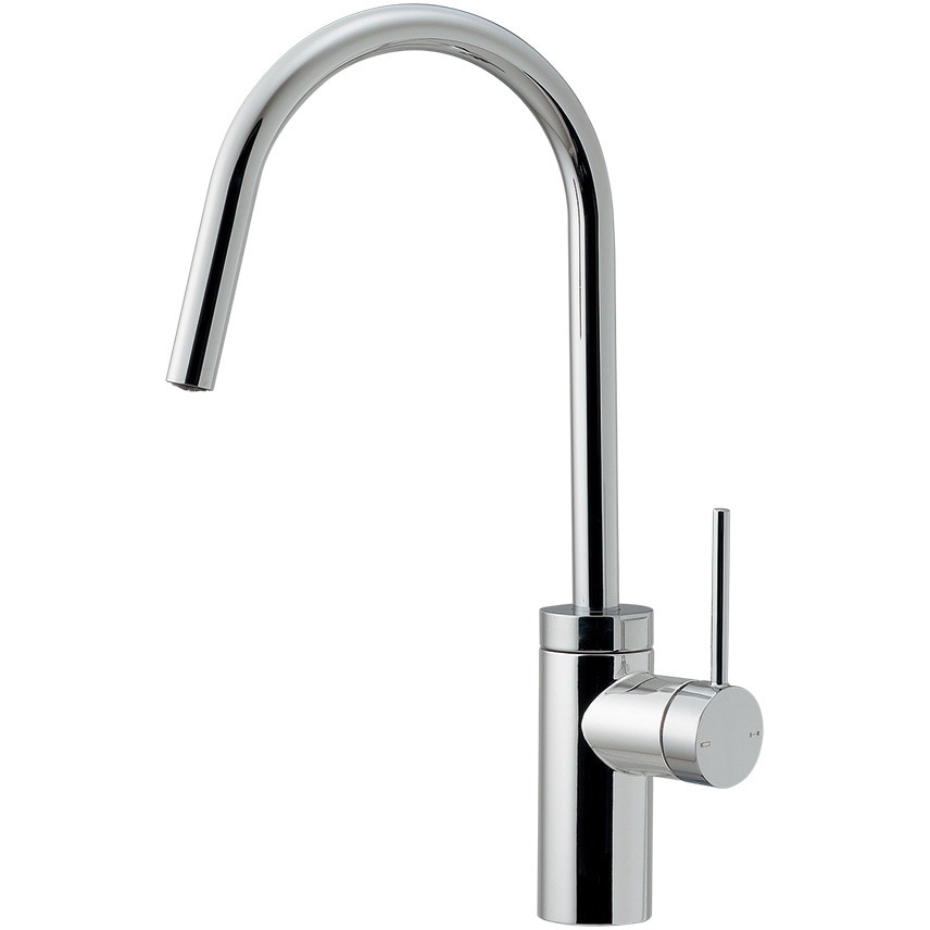 183-299 シングルレバー混合栓 カクダイ 一般地・寒冷地共用 クローム