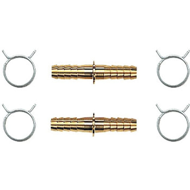 413-617 ペアホース用タケノコ カクダイ 呼び13×10A 1セット(2個) 413