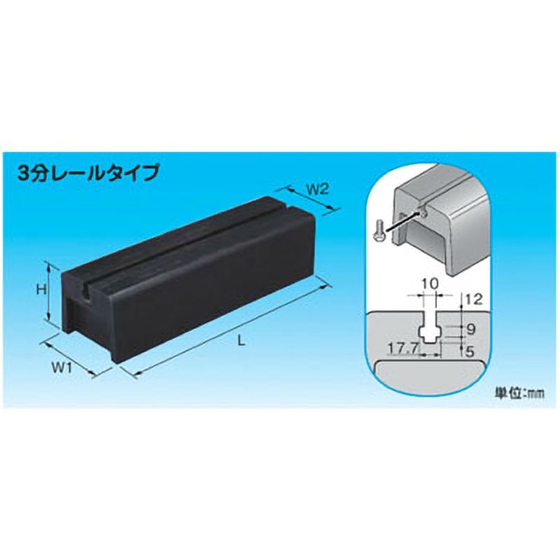 CR-W1050 リサイクロック 3分レールタイプ 1個 因幡電工 【通販サイト