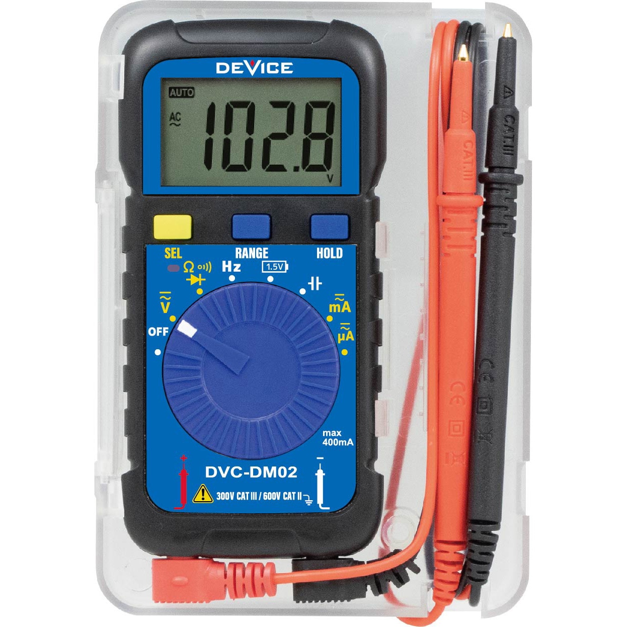 DVC-DM02 DVCデジタルマルチメータ SK11 平均値方式