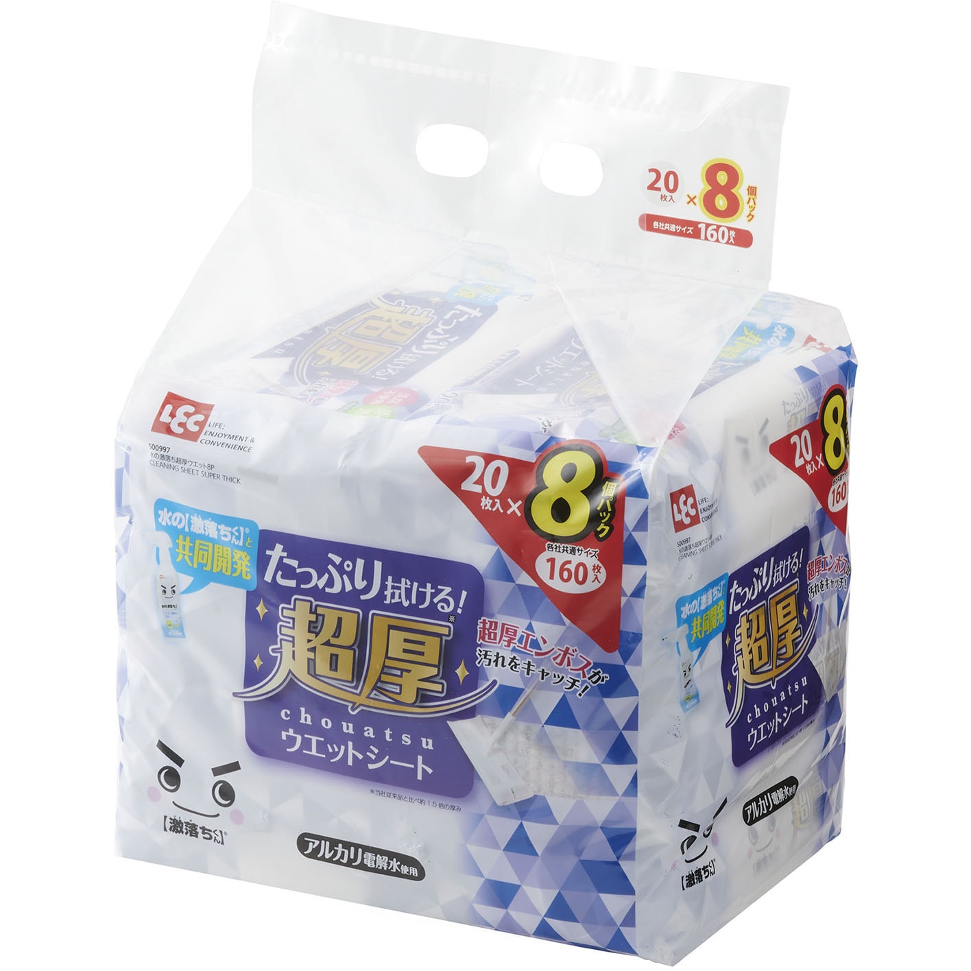 S00997 水の激落ち超厚ウエットシート LEC(レック) 本体 - 【通販