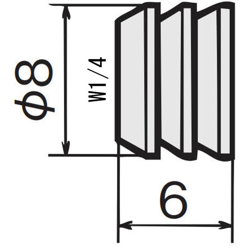 ダボハトメ8mm アトムリビンテック GBメッキ  1箱(2400個) 46,788円
