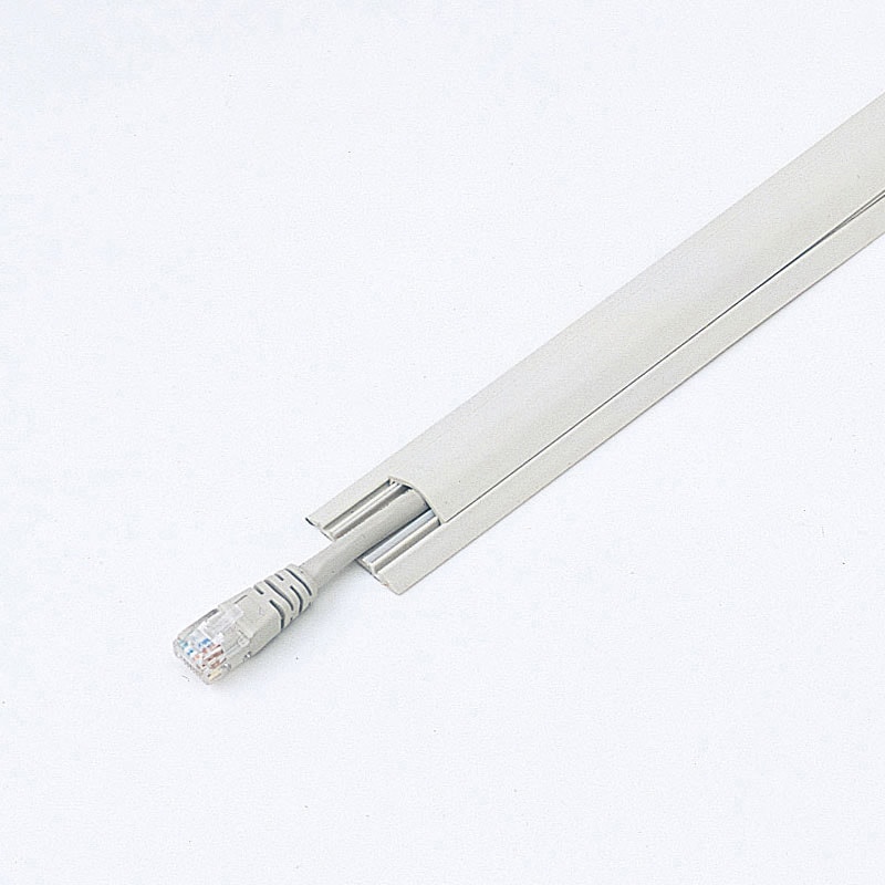 CA-R30 ケーブルカバー サンワサプライ アイボリー色 材質PVC 長さ1m