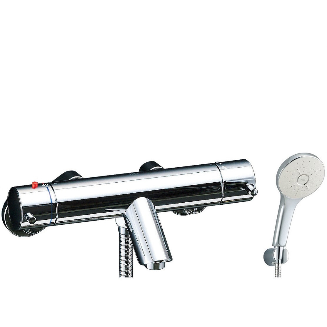 リクシル サーモスタット付シャワーバス水栓 BF-E147TSM BF-E147TSM サーモスタット式シャワーバス水栓 eモダン エコアクア