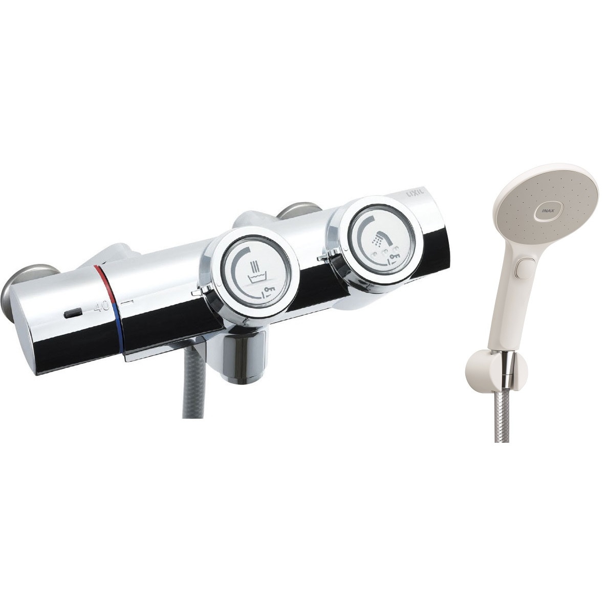 INAXエコアクアスイッチシャワー（減圧弁付） INAXエコアクアスイッチシャワー（減圧弁付） エコアクア