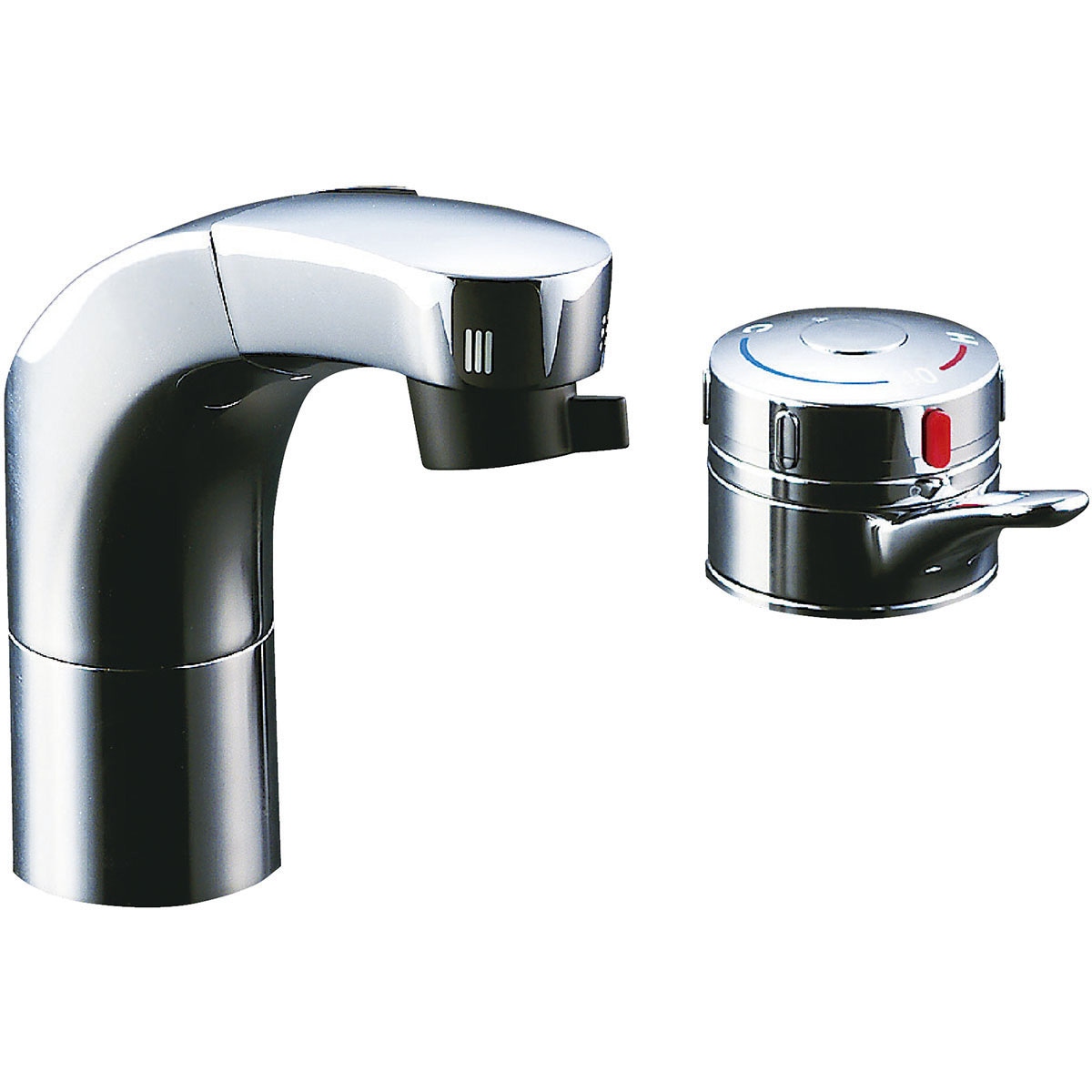 SF-815T ホース引出式サーモスタット付洗髪シャワー混合水栓 INAX(LIXIL) 非自動タイプ 吐水口長さ自在135mm  SF-815T